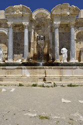 Türkei, Provinz Antalya, Pisidien, Rekonstruiertes antikes Nymphäum in der archäologischen Stätte von Sagalassos - ES001270
