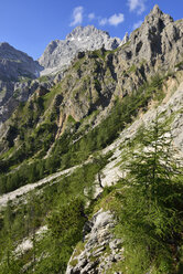 Deutschland, Bayern, Alpen, Wimbach Gries Tal und Watzmann - ES001281