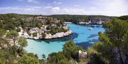 Spanien, Balearische Inseln, Menorca, Macarella, Cala Macarelleta - SMAF000227