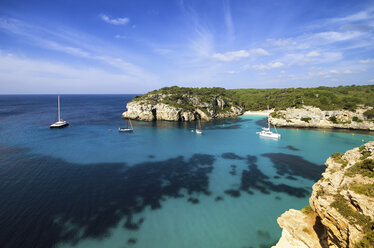 Spain, Balearic Islands, Menorca, Macarella, Cala Macarelleta - SMA000229
