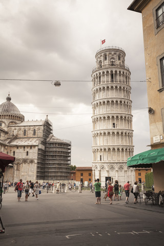 Italien, Toskana, Pisa, Schiefer Turm, lizenzfreies Stockfoto