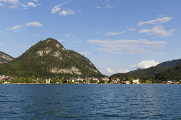 Austria, Salzburg State, Fuschlsee Lake, Fuschl am See, Mountain Ellmaustain - SIEF005679