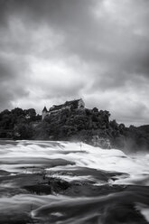 Schweiz, Kanton Schaffhausen, Schaffhausen, Rheinfall mit Schloss Laufen - EL001206