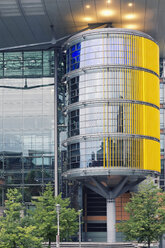 Germany, Berlin, part of facade of modern building near Potsdam Square - MEMF000338