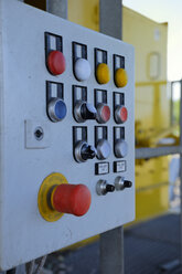 Germany, Baden-Wurttemberg, incinerator TREA Breisgau, switchboard - LAF000984