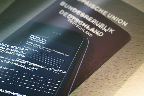 German smartphone that is wiretapped by spyware - DSCF000142