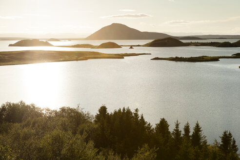 Island, Skutustadir, Krafla-Vulkangebiet, Pseudokrater bei Myvatn - FCF000314