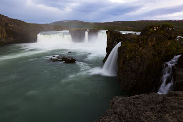 Iceland, view to waterfall Godafoss - FCF000351