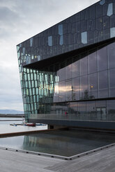 Island, Reykjavik, Harpa concert hall, partial view - FCF000369