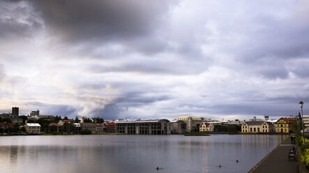 Insel, Reykjavik, Blick auf die Stadt - FCF000354