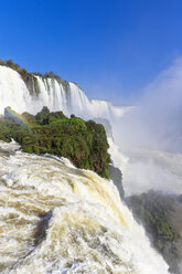 Südamerika, Brasilien, Parana, Iguazu-Nationalpark, Iguazu-Fälle, Regenbogen - FOF006667
