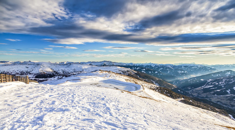 Austria, Carinthia, Katschberg, mountainscape stock photo