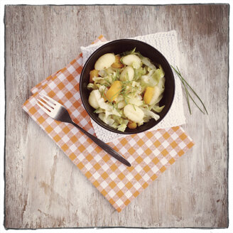 Gnocchi mit Karotten, Kraut und Fenchel - EVGF000759