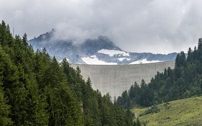 Österreich, Tirol, Zillertal, Staumauer Zillergrund - MKF000057