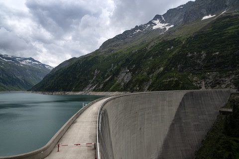 Österreich, Tirol, Zillertal, Zillergrund-Stausee, lizenzfreies Stockfoto