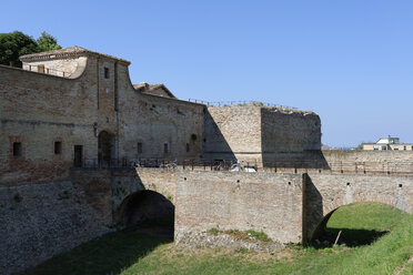 Italien, Marken, Provinz Pesaro und Urbino, Fano, Rocca Malatestiana, Malatesta Burg - LB000910