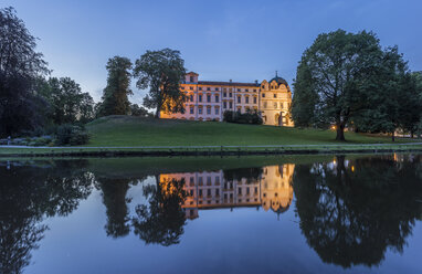 Germany, Lower Saxony, Celle, Blue hour - PVCF000066