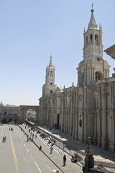 Südamerika, Peru, Arequipa, Basilika Kathedrale von Arequipa - KRPF000632