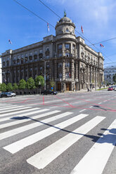 Serbien, Belgrad, Novi Beograd, Savski Venac, Regierungsgebäude von Serbien - AMF002624