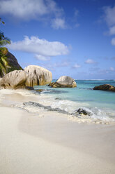 Seychellen, Insel La Digue, Anse Source D'Argent, Strand - KRPF000730