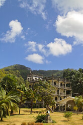 Seychellen, Insel Mahe, Victoria, La Domus Gebäude, Residenz der römisch-katholischen Priesterschaft - KRPF000769