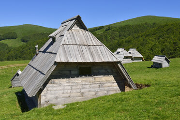 Montenegro, Crna Gora, Traditional huts in Bjelasica mountains - ES001329