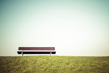 Germany, View of a bench - KRPF000975