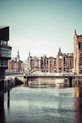 Germany, Hamburg, Old Warehouse District - KRPF000979