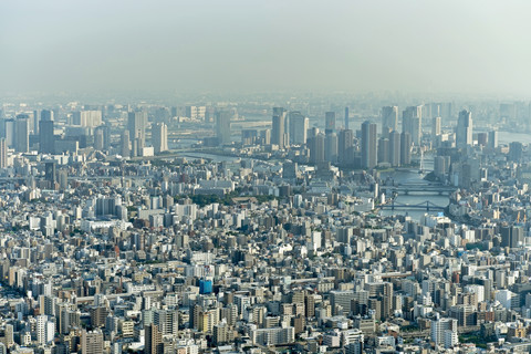 Japan, Tokio, Stadtbild, lizenzfreies Stockfoto
