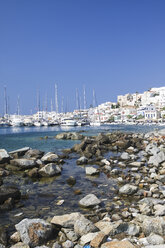 Griechenland, Kykladen, Naxos Stadt und Hafen - KRPF000835