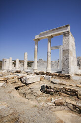 Griechenland, Kykladen, Naxos, Tempel von Sangri, Demeter-Tempel - KRP000893