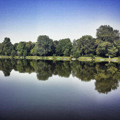 Boats at River Isar, Landshut, Bavaria, Germany - SARF000770