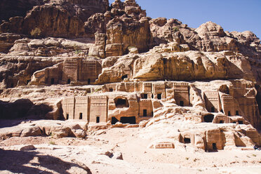 Jordanien, Petra, Straße der Fassaden - FL000491