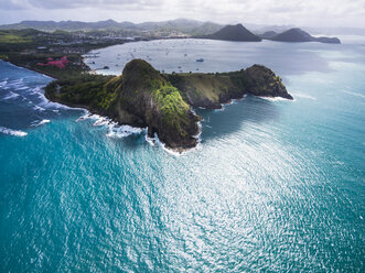 Caribbean, St. Lucia, Cap Estate, Pigeon Island National Park and Fort Rodney - AMF002654