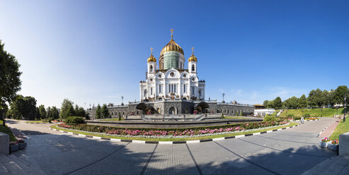 Russland, Moskau, Christ-Erlöser-Kathedrale und Park - FO006793