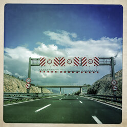 Autobahn in Kroatien - DISF000957