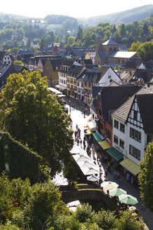 Deutschland, Nordrhein-Westfalen, Bad Münstereifel, Stadtbild - CSF022717