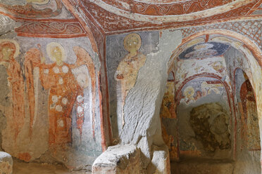 Türkei, Kappadokien, Ihlara-Tal, Fresken in der Yilanli-Kirche - SIEF005847