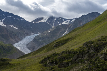 Austria, Tyrol, Kaunertal, glacier Gepatschferner - MKFF000111