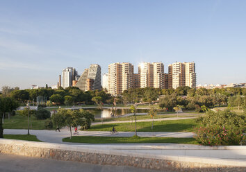 Spain, Valencia, Jardin del Turia - WWF003329