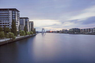 Germany, Berlin, view to Spree River at twilight - HCF000057