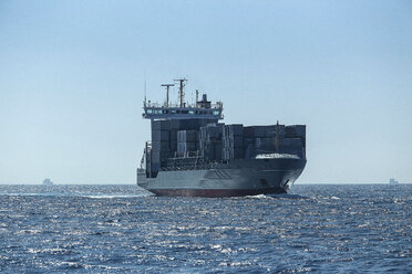 Spain, Andalusia, Cargo ship - KBF000146
