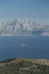 Spain, Tarifa, View from Strait of Gibraltar to Morocco - KBF000149