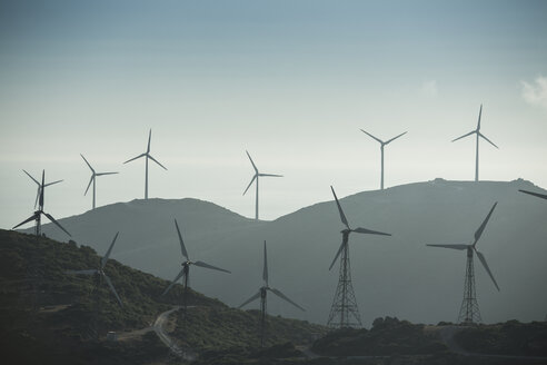 Spain, Andalusia, Tarifa, Wind farm - KBF000162