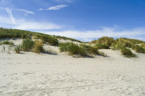 Germany, Lower Saxony, East Frisian Island, Juist, dune landscape stock photo