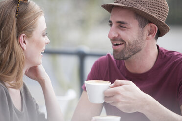 Pärchen in der Kaffeepause - ZEF000327