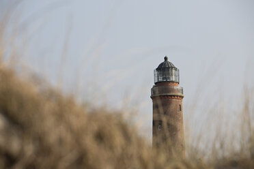 Deutschland, Mecklenburg-Vorpommern, Prerow, Darss, Blick auf Leuchtturm - ASCF000006