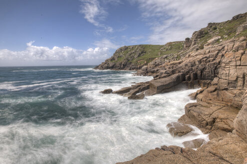 Vereinigtes Königreich, England, Cornwall, Bay of Porthcurno - ZCF000148