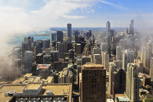 USA, Illinois, Chicago, Blick auf die Stadt vom John Hancock Tower - FOF006895