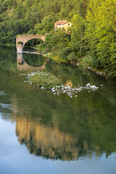 France, Longuedoc-Roussillon, Gorges du Tarn, Pont de Le Rozier - STSF000476